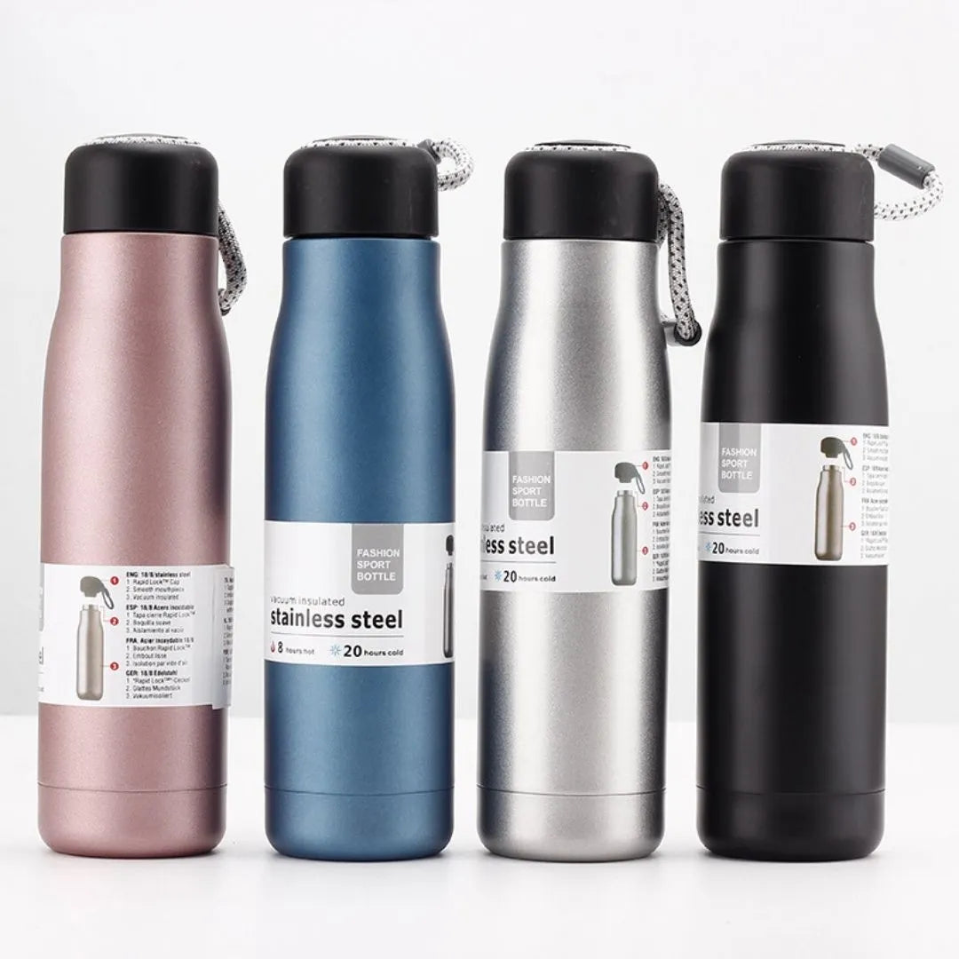 Steel Flask 750 ml | Hot & Cold Medium Size | Corporate Gifting | Customizable
