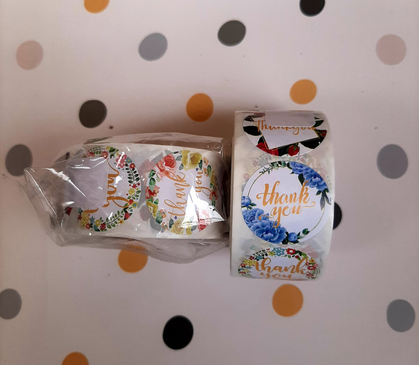 Thank you sticker Round TY20 - 1 inch