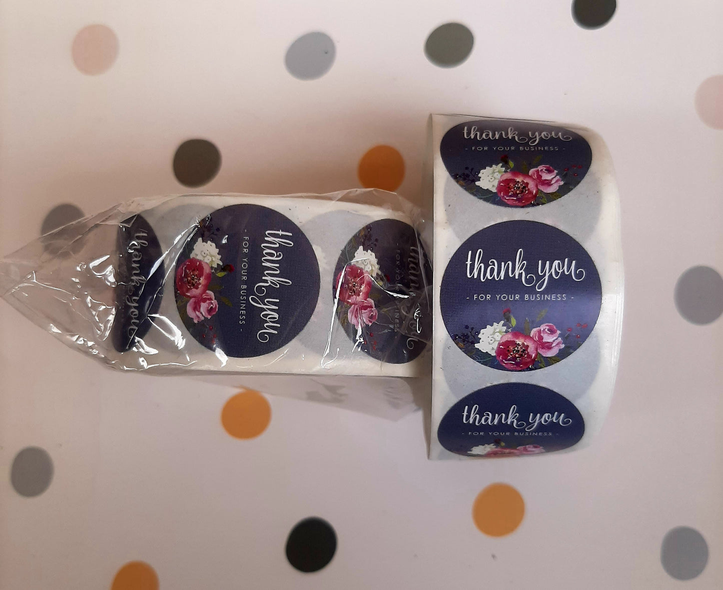 Thank you sticker Round TY22 - 1 inch