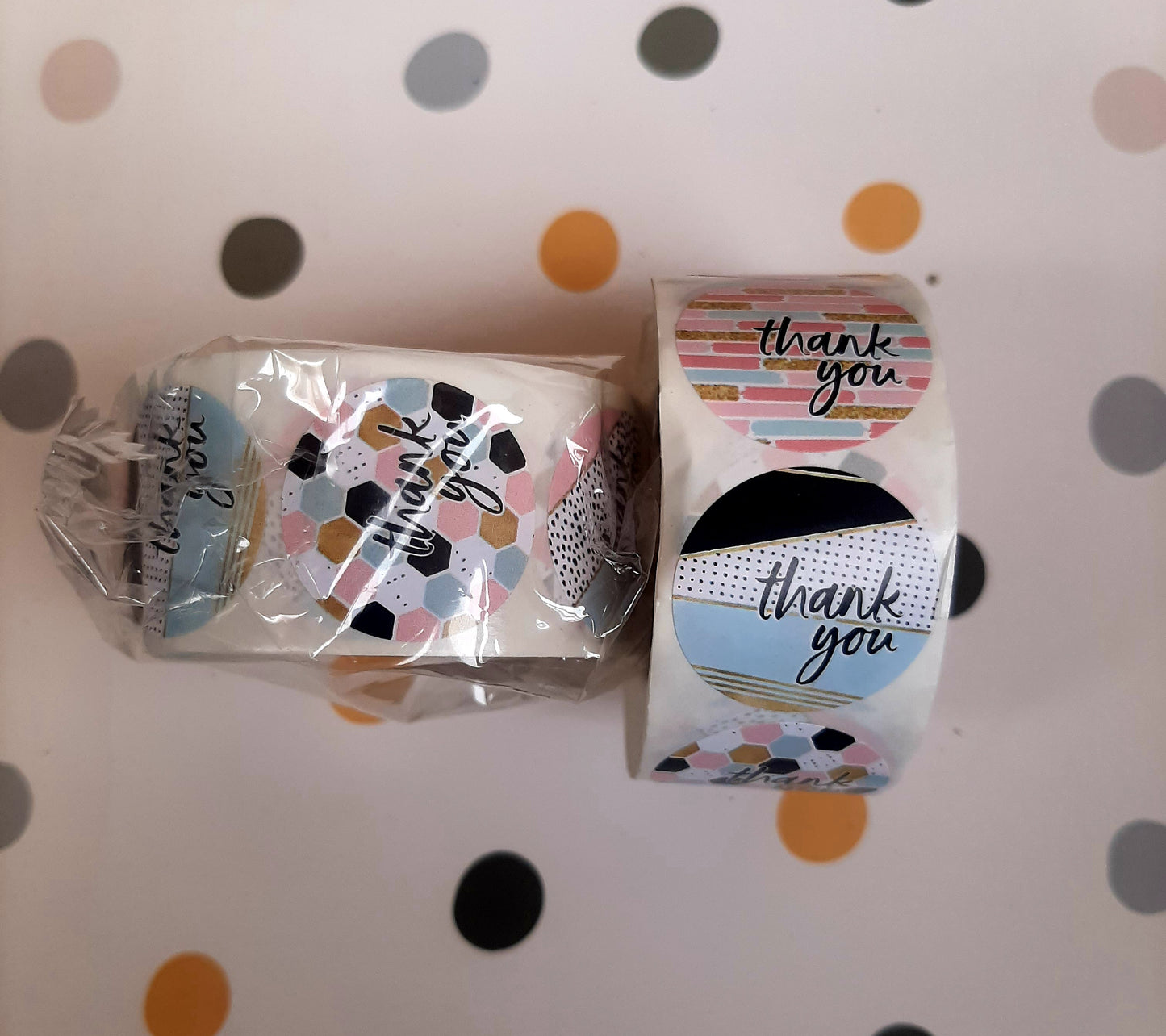 Thank you sticker Round TY23 - 1 inch