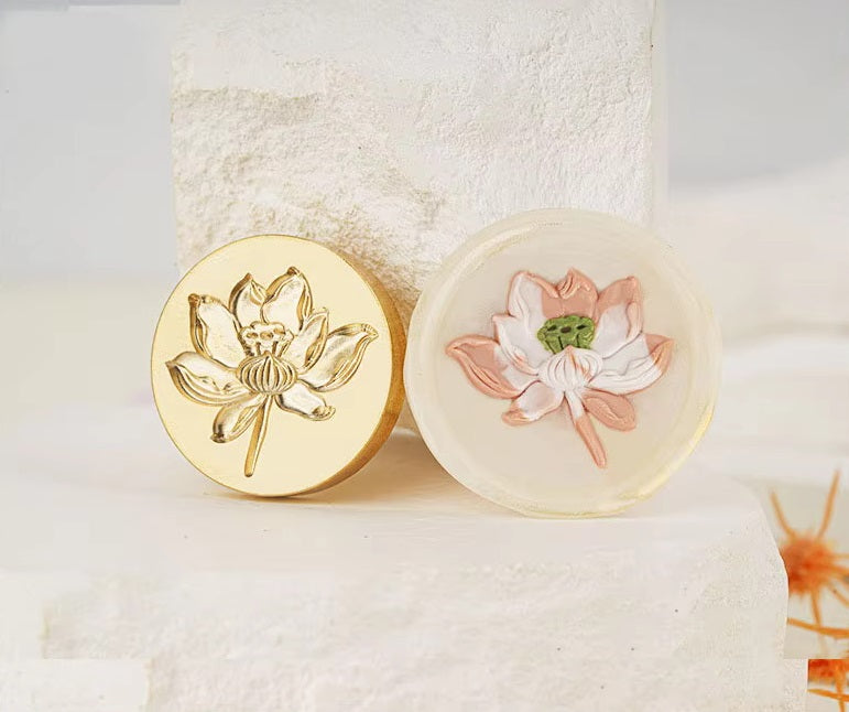 Lotus Pod Wax Seal - 25x25mm