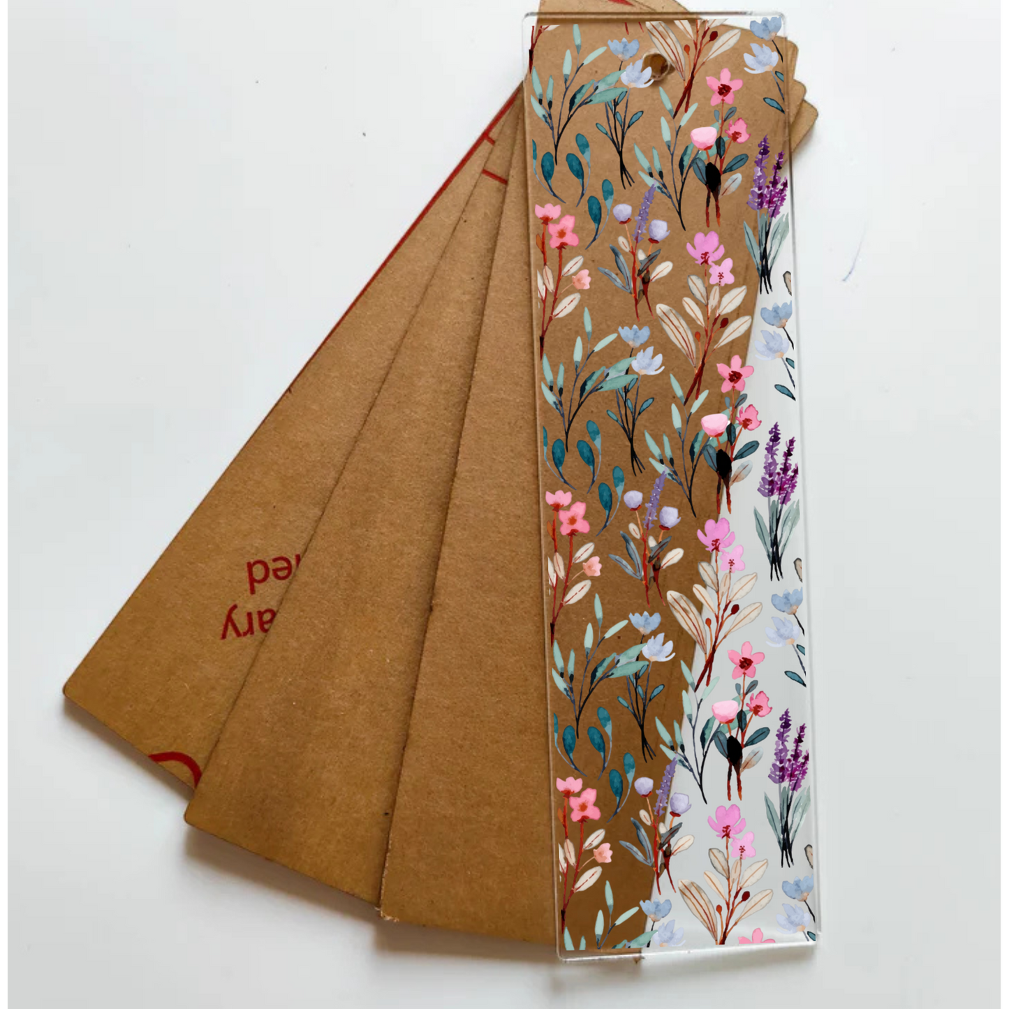 Book Mark Sticker - Floral2