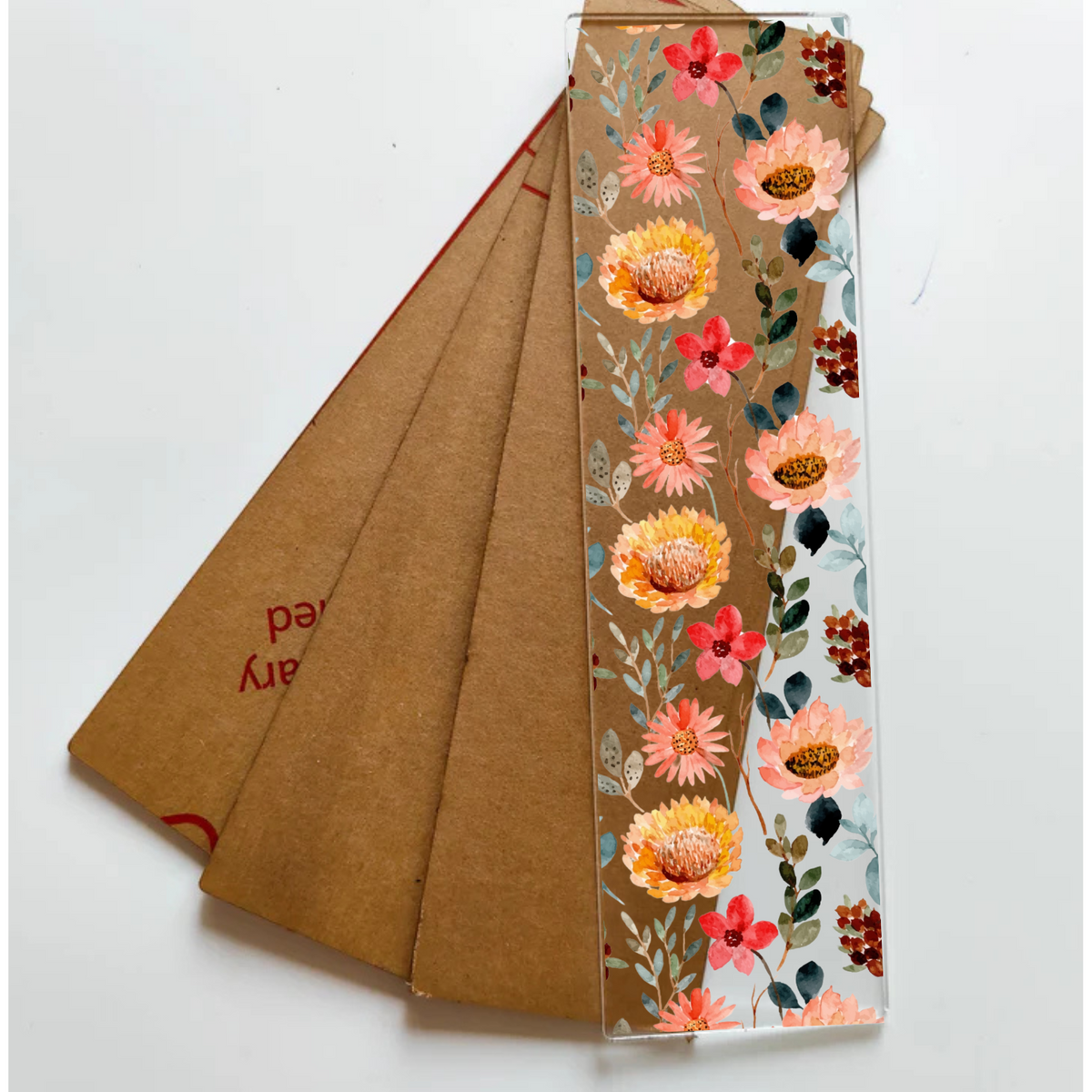 Book Mark Sticker - Floral – The Crimson Store