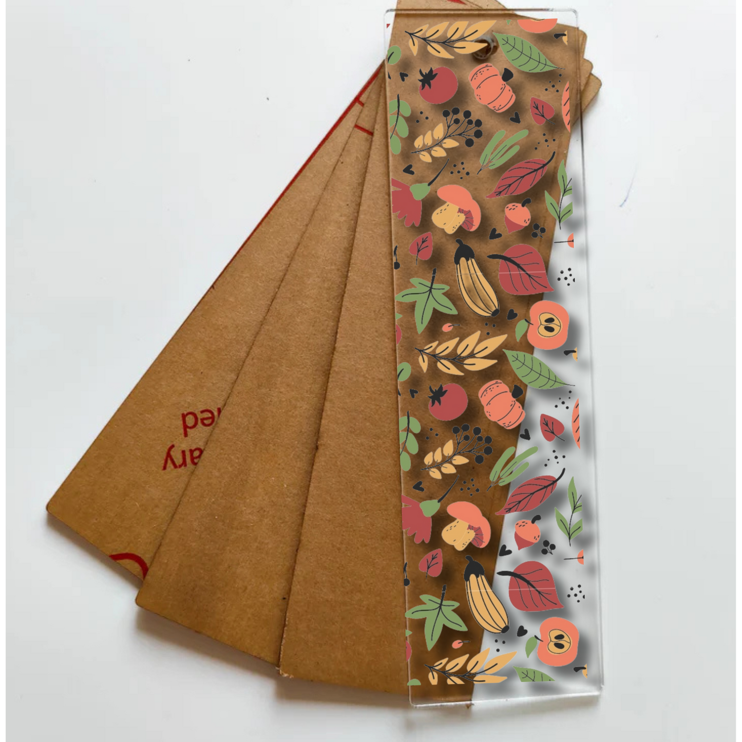 Book Mark Sticker - Autumn