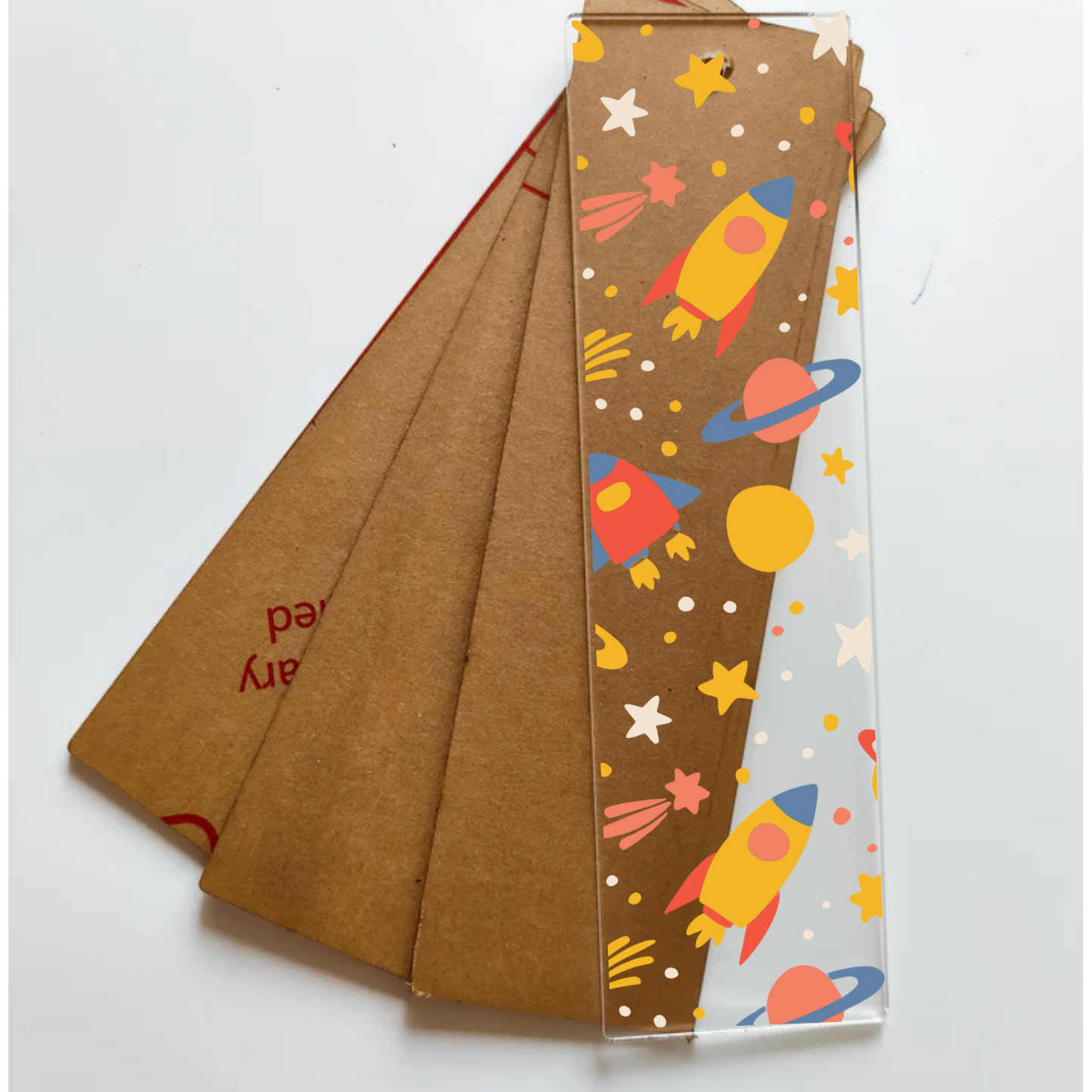 Book Mark Sticker - Space