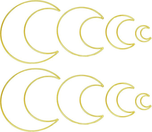 Suncatcher Frames Golden - Premium quality - Moon 1 Pc