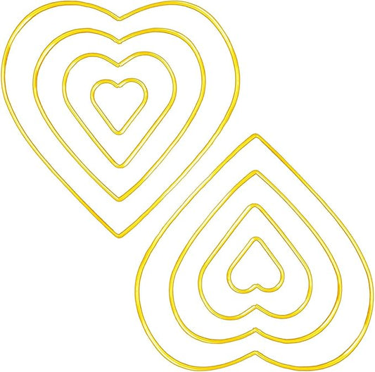 Suncatcher Frames Golden - Premium quality - Heart 1 Pc