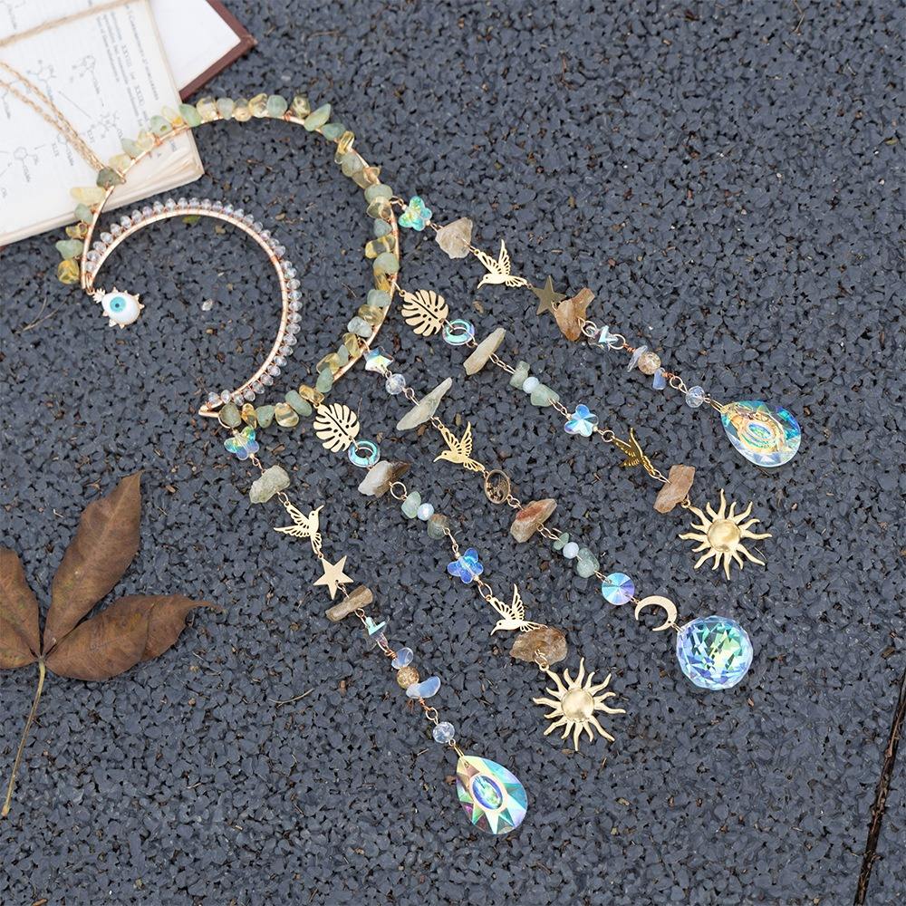 Spiritual Moon Handcrafted Suncatcher