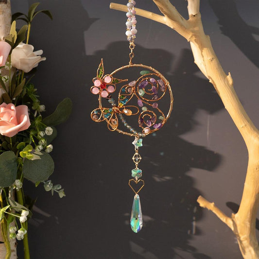 Bohemian Handcrafted Crystal Sun Catcher