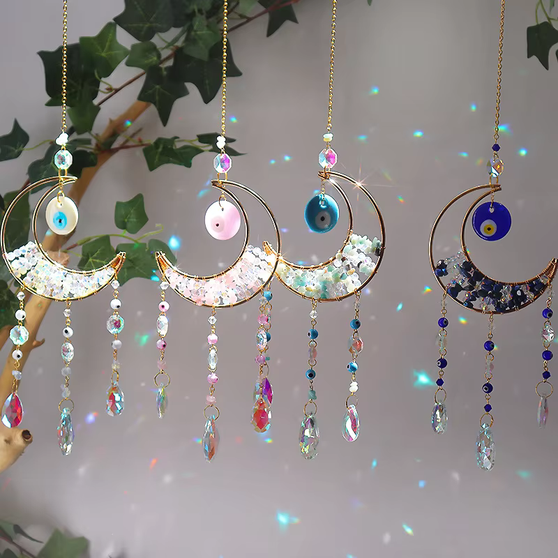 Evil Eye Suncatcher - Lapis lazuli