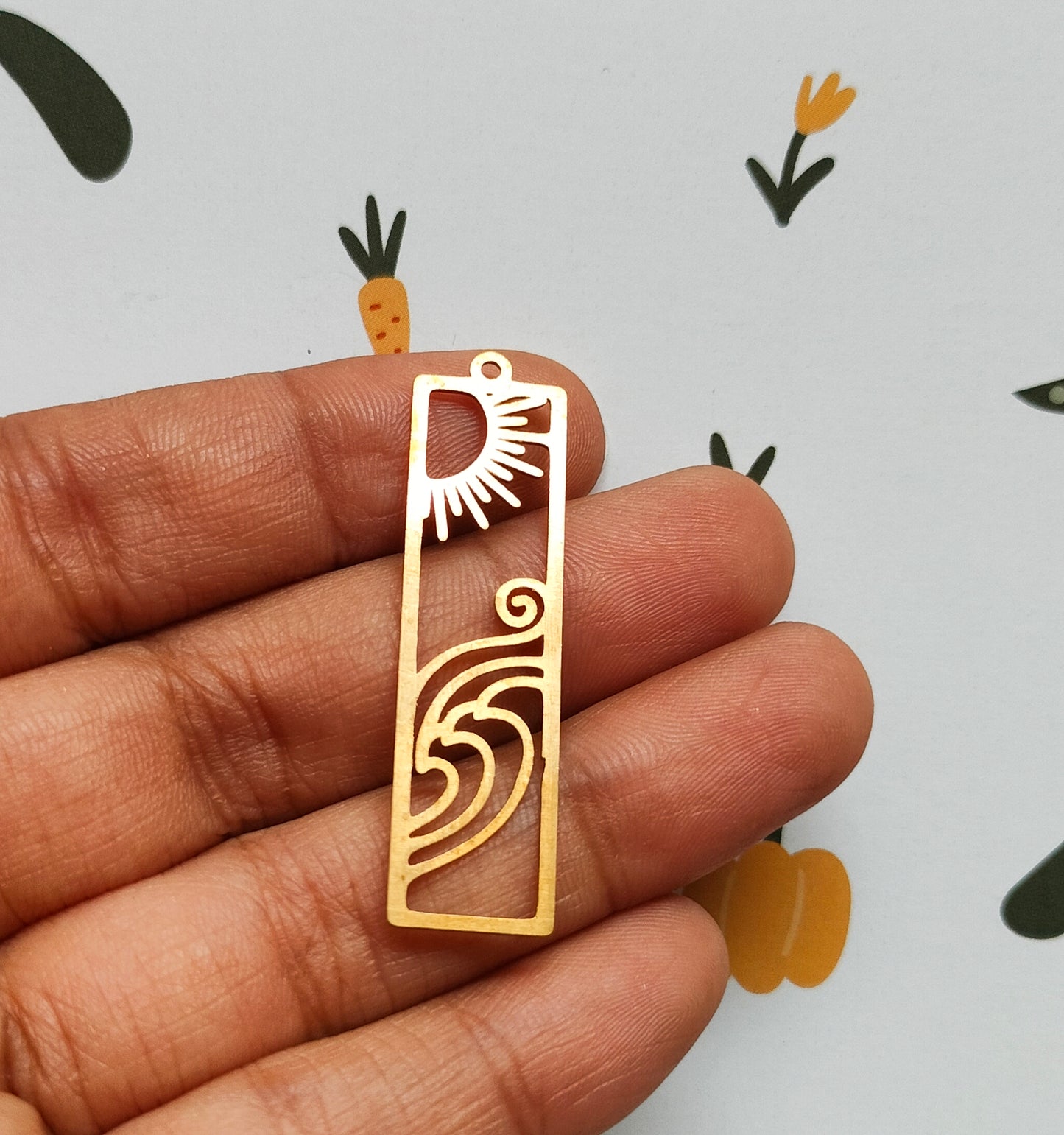 Charm Sun Cloud Pendant