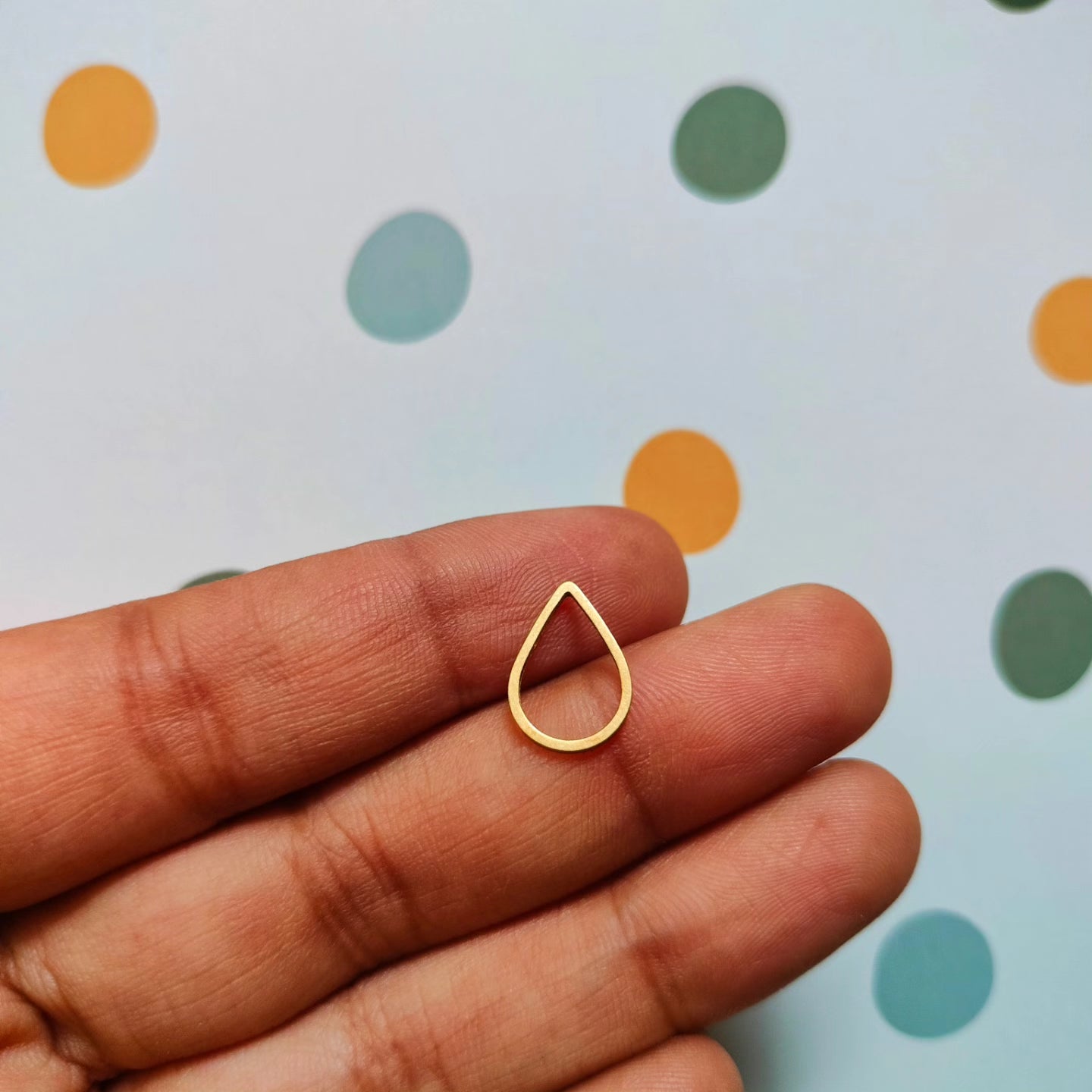 Tear drop charm | Resin charm