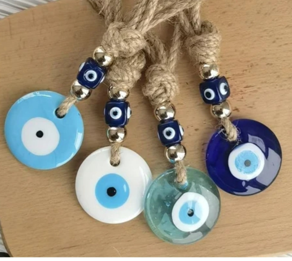 Evil eye Glass Pendant 2 Inches| 40 mm