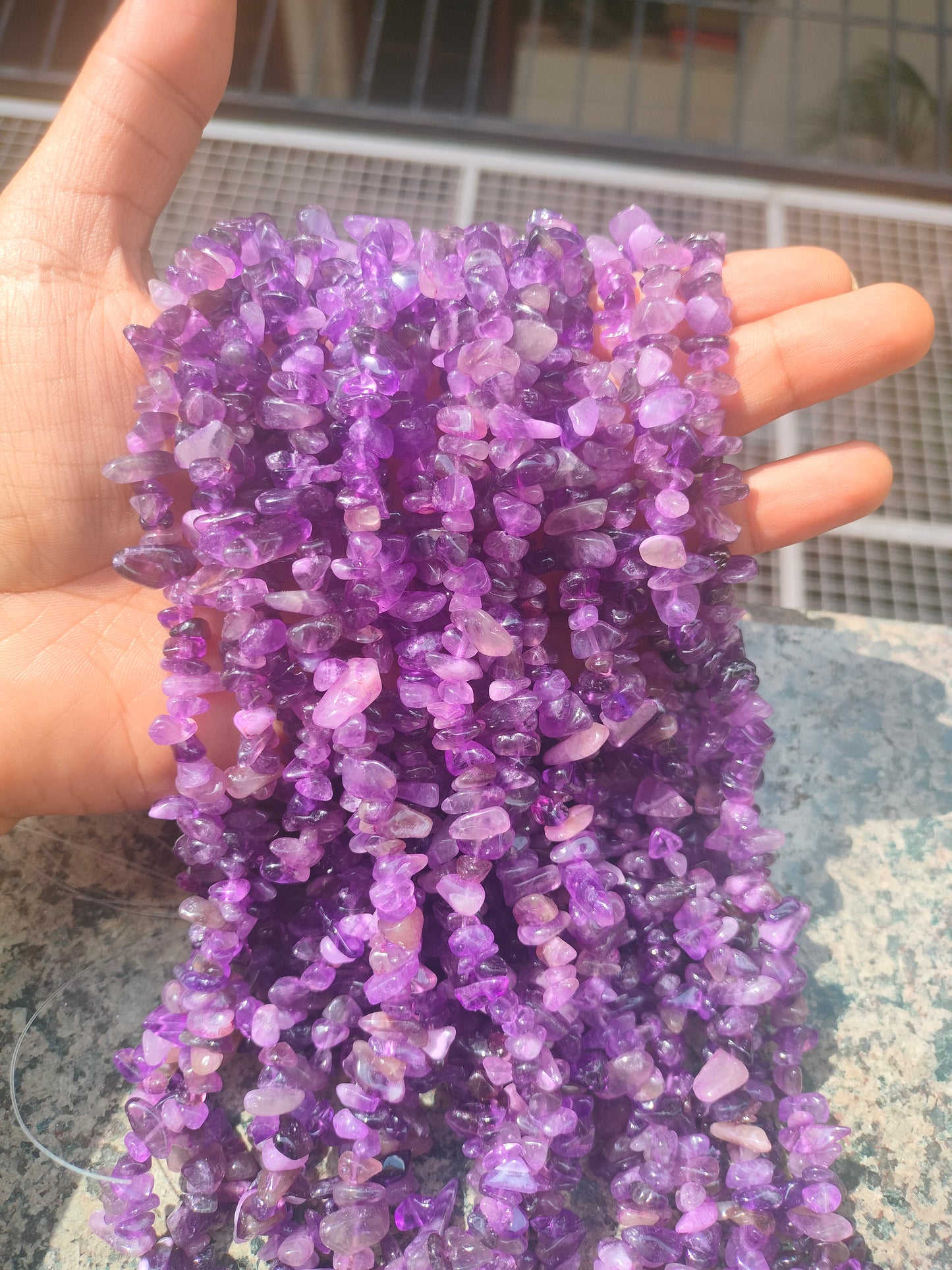 ChipStone beads - 1 String