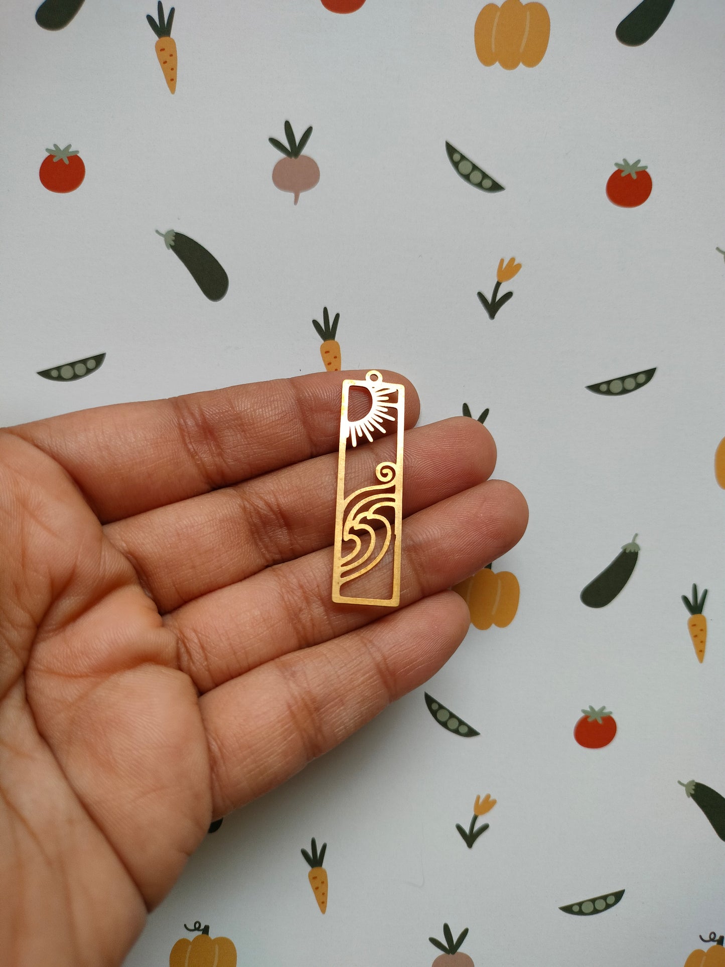Charm Sun Cloud Pendant
