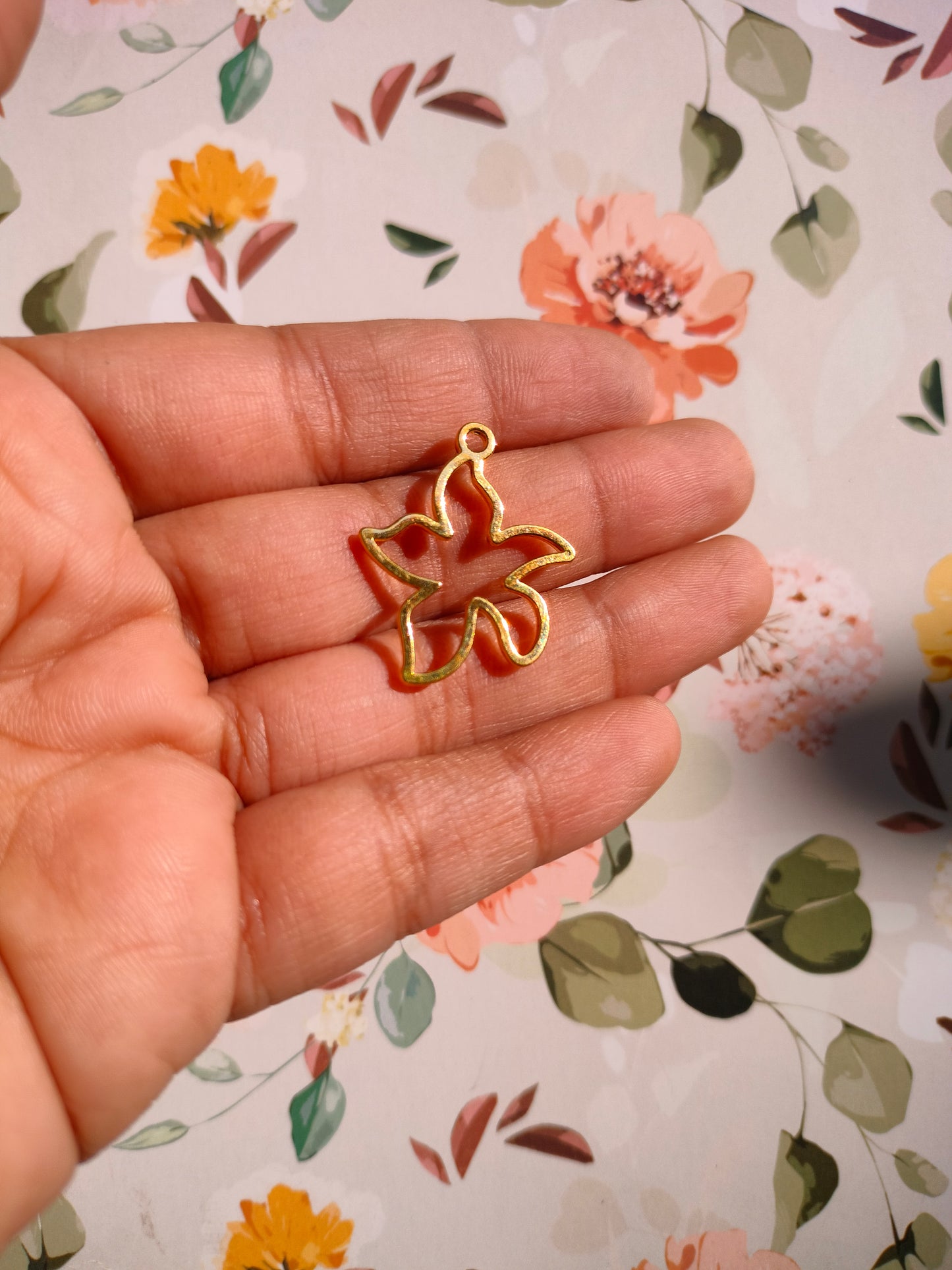 Starfish Open Bezel | 28*22 mm |Pendant | Alloy Jewelry Making