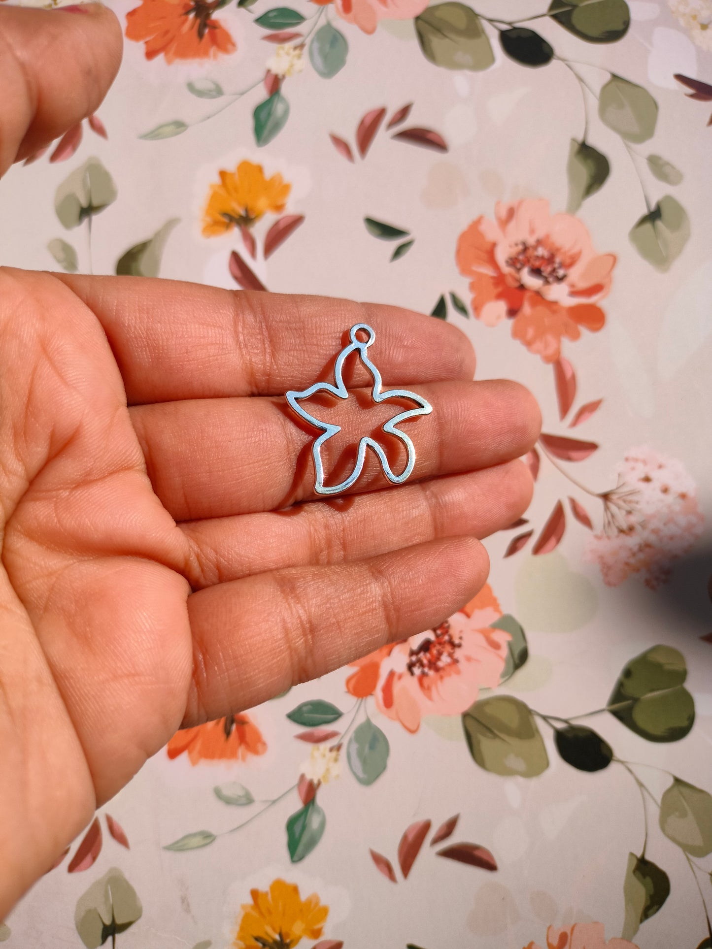 Starfish Open Bezel | 28*22 mm |Pendant | Alloy Jewelry Making