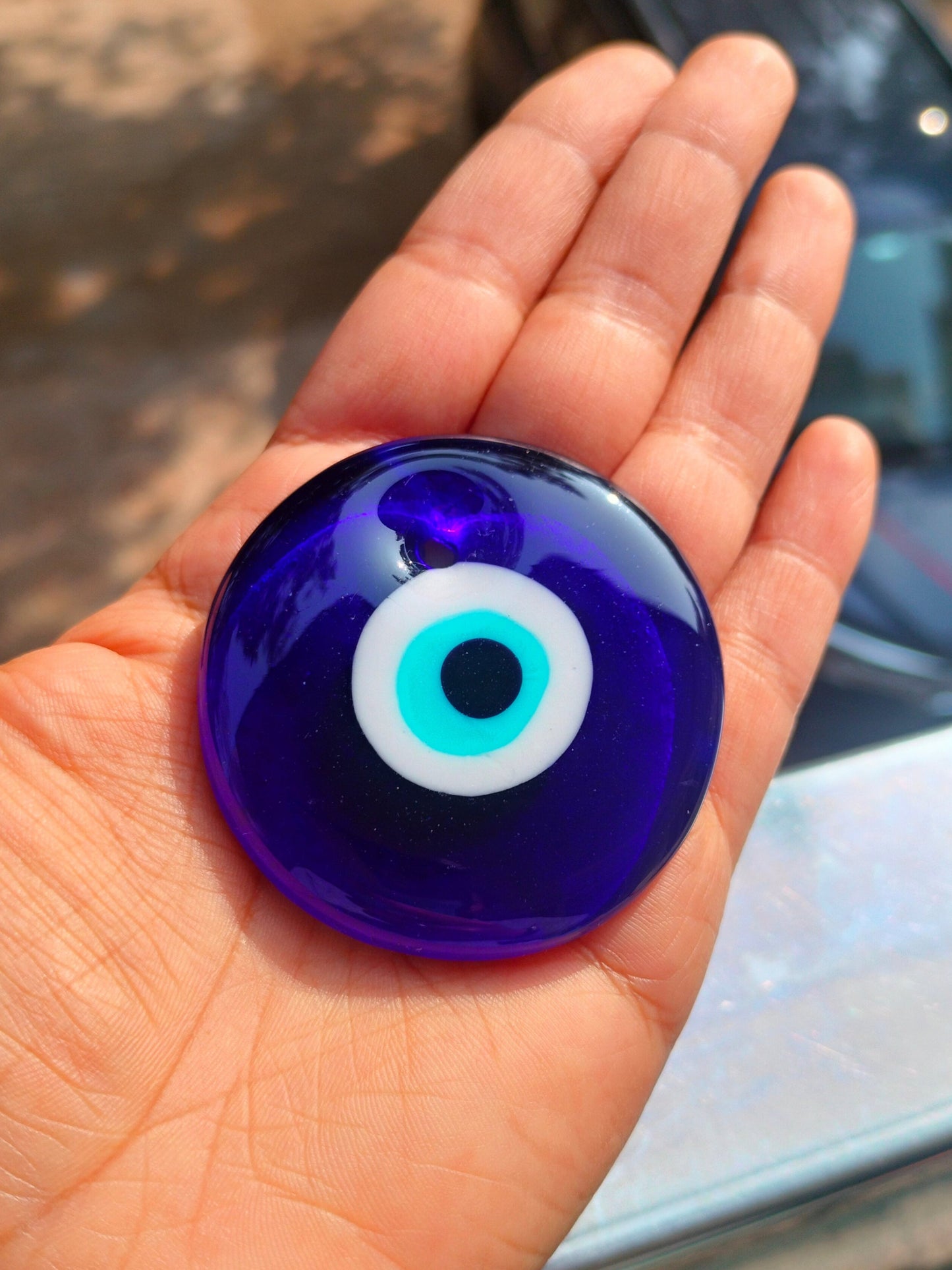 Evil eye Glass Pendant 2 Inches| 40 mm