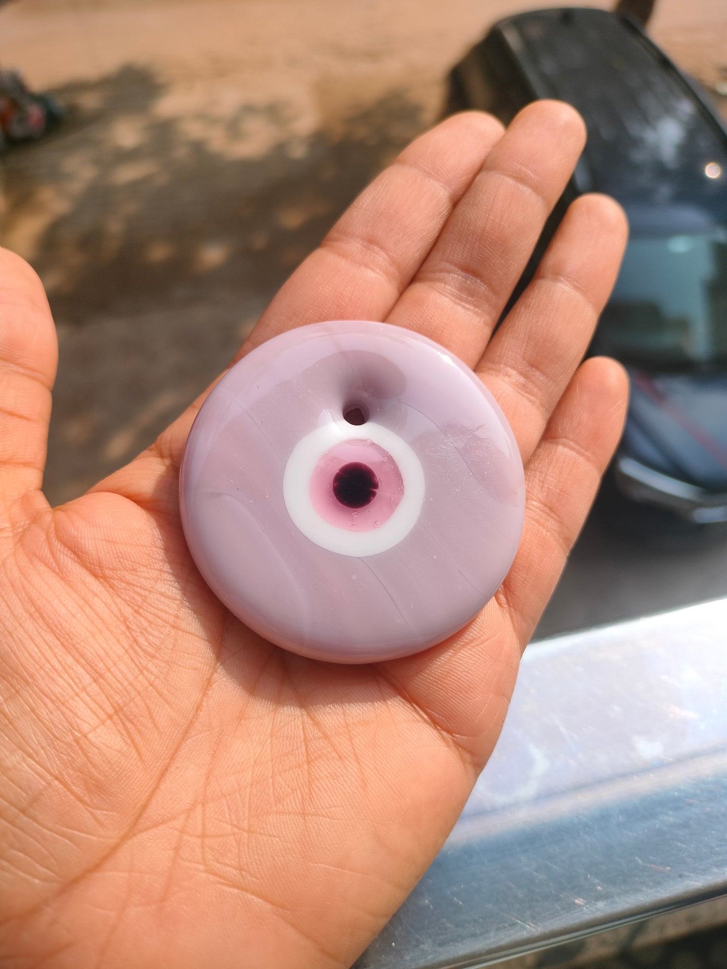 Evil eye Glass Pendant 2 Inches| 40 mm