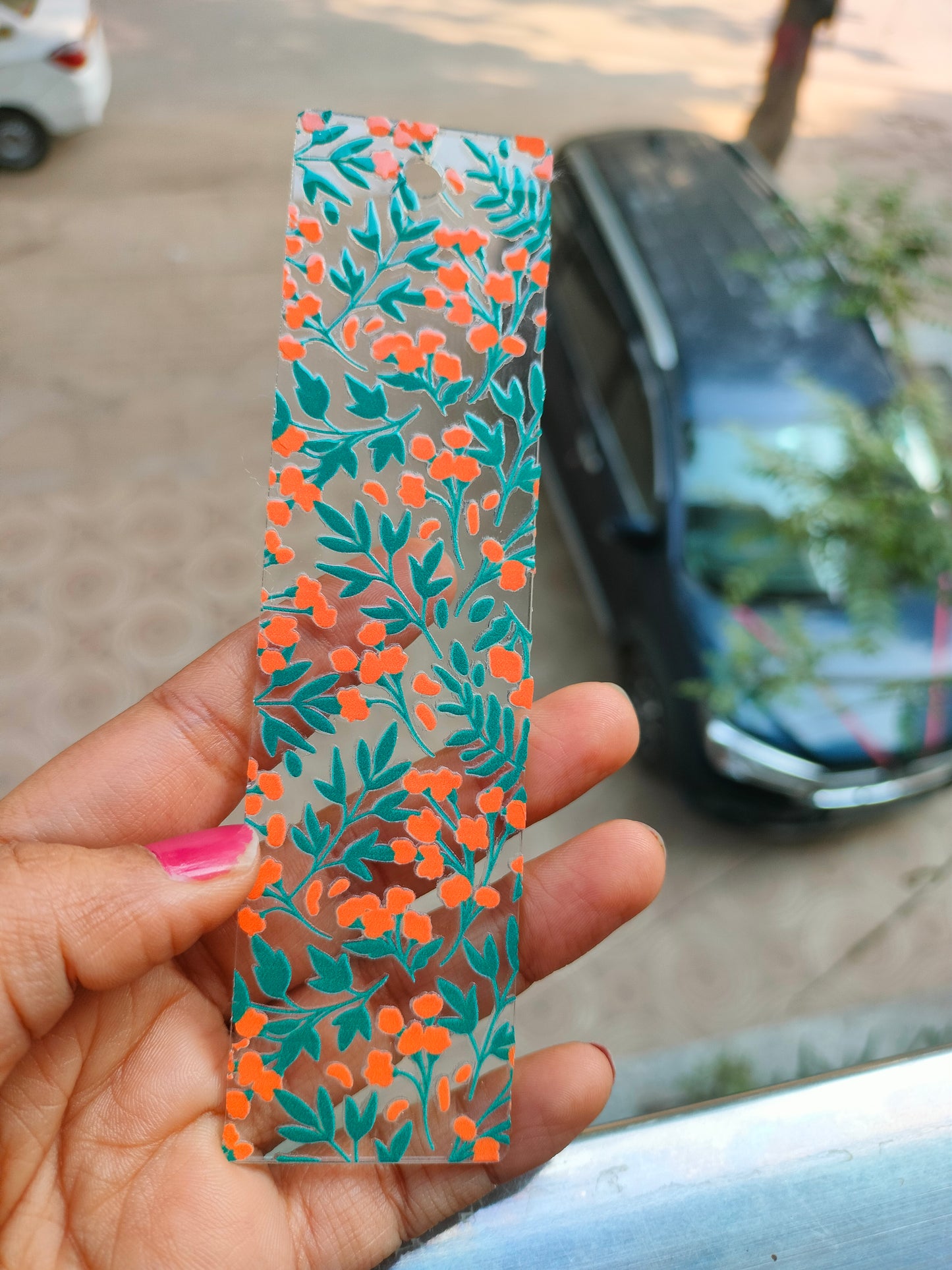 Acrylic Book Mark Base Rectangle Plain