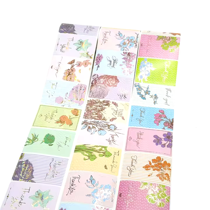 Thank you Sticker | Package Sticker (Gold Foiled) - 3 x 2 inch