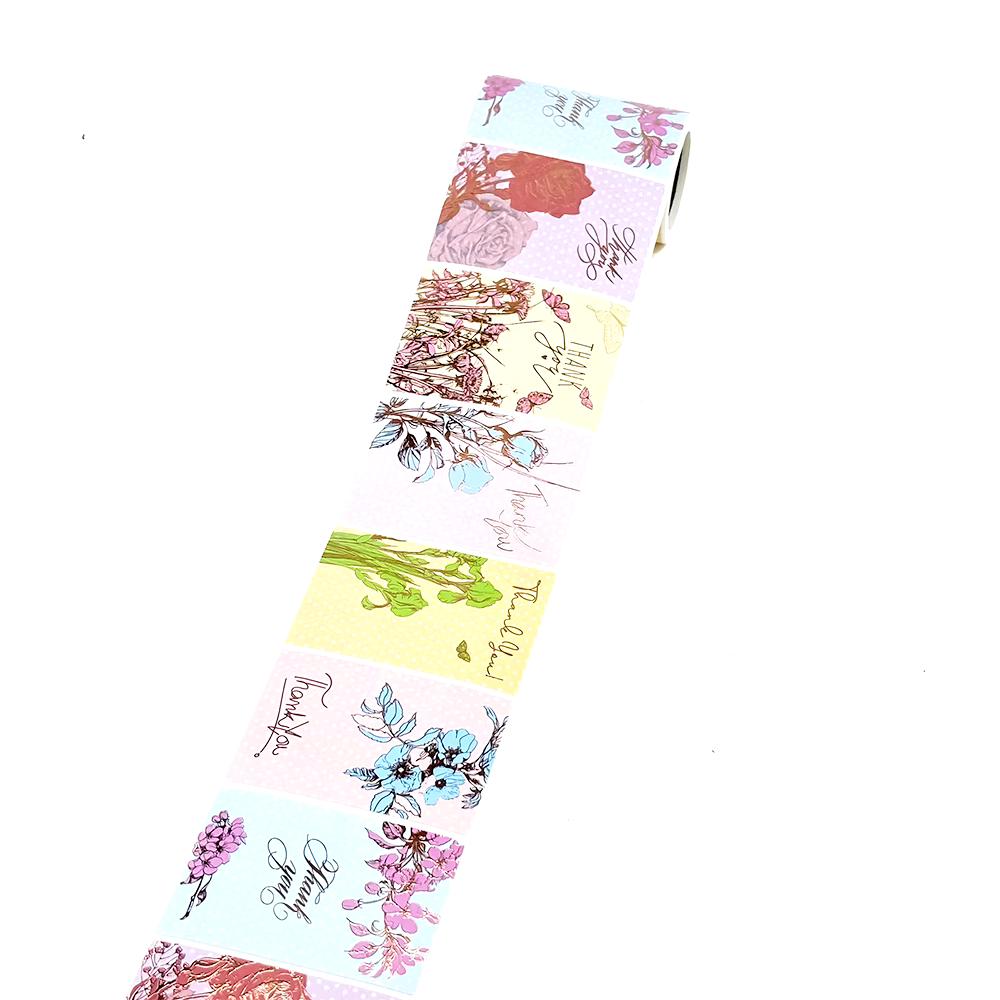 Thank you Sticker | Package Sticker (Gold Foiled) - 3 x 2 inch