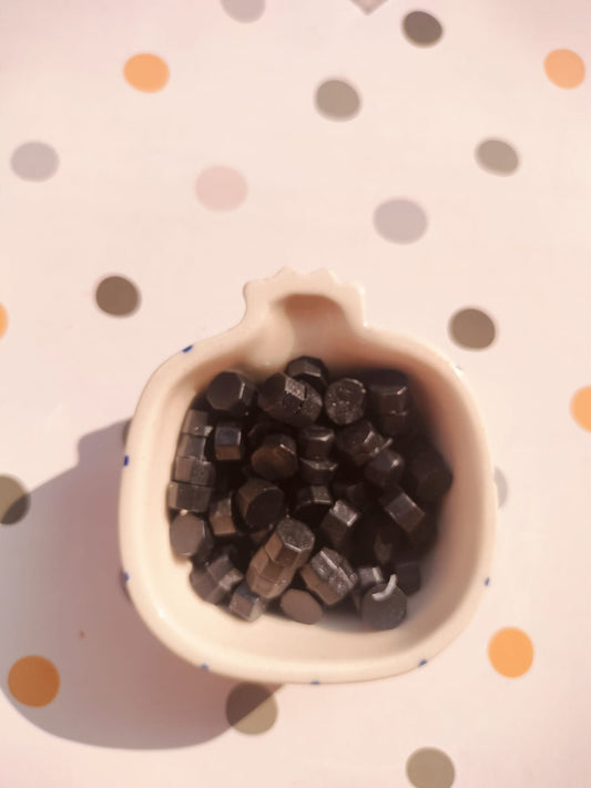 Wax beads for Seal Wax - Midnight Black