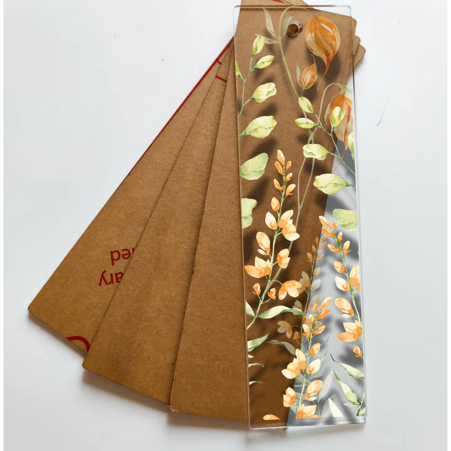 Book Mark Sticker - Forest