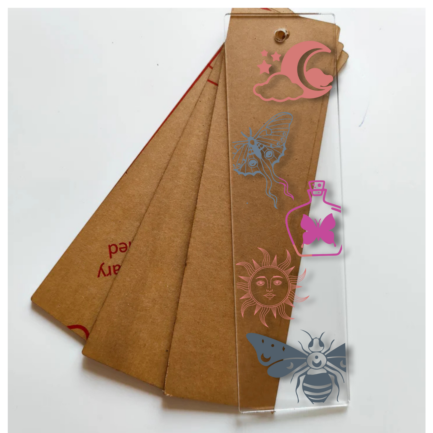 Book Mark Sticker - Witches