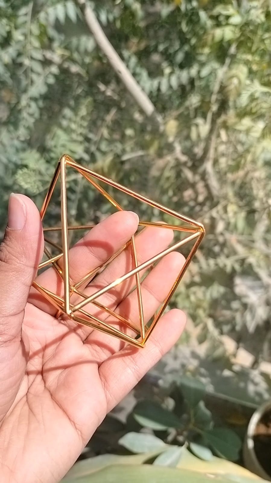 Cube Frame -4sides 89 mm  1 Pc