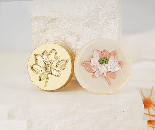 Lotus Pod Wax Seal - 25x25mm