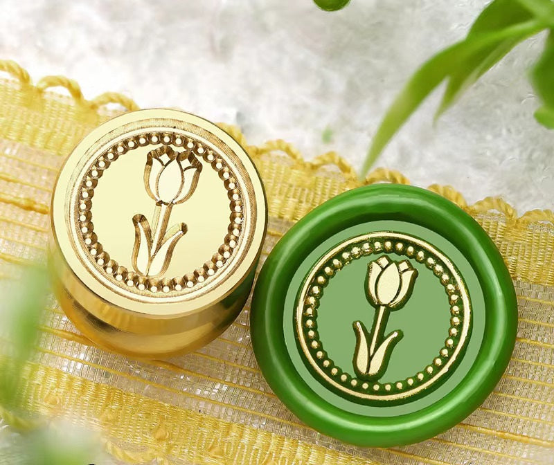 Poppy Mini Wax Seal - 15x15 mm