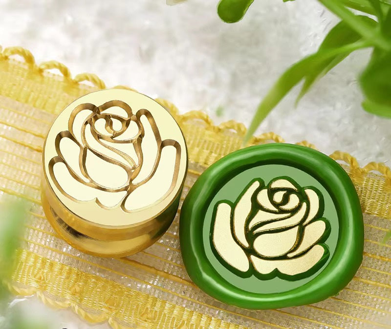 Rose Mini Wax Seal - 15x15 mm