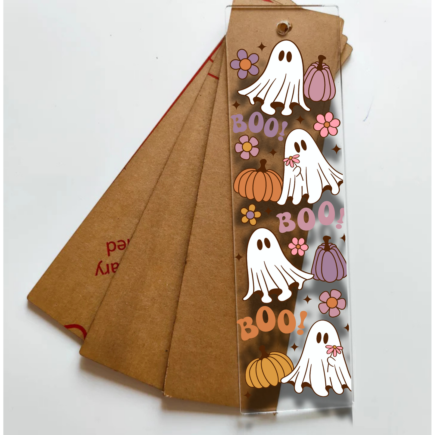 Book Mark Sticker - Halloween3