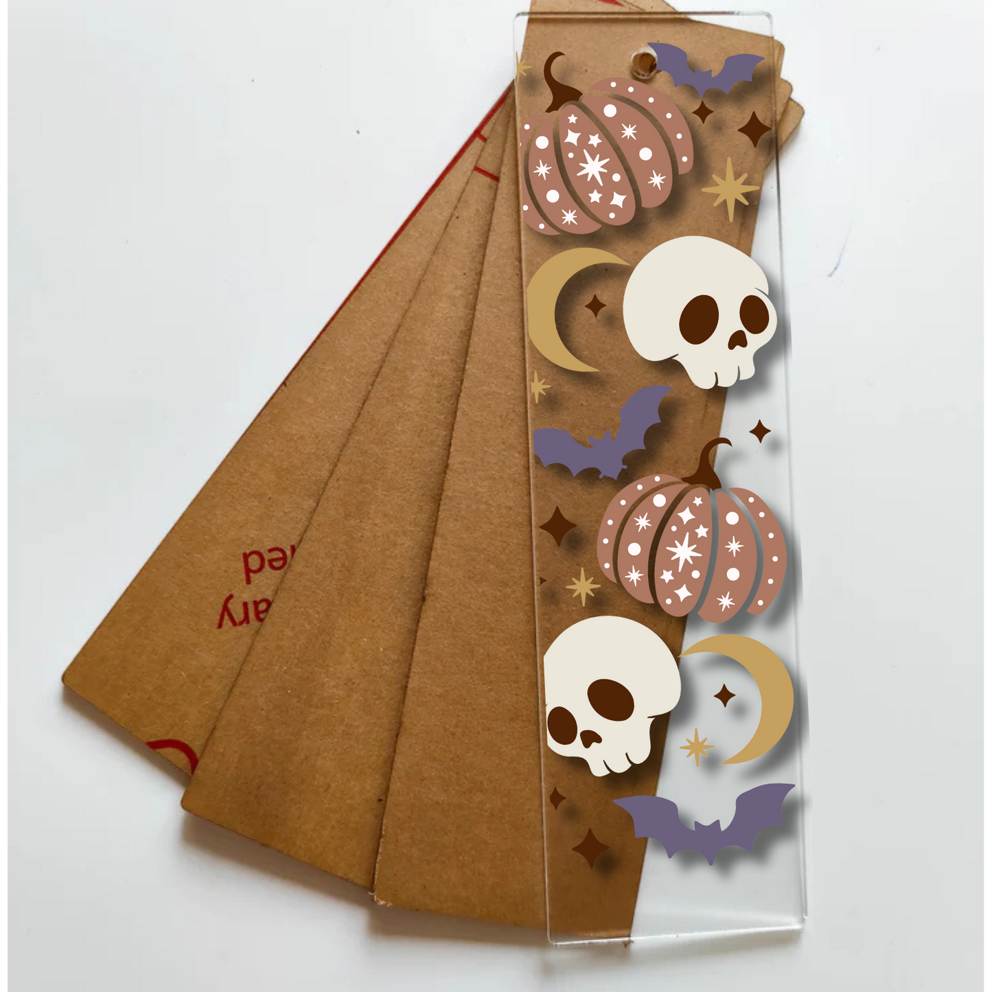 Book Mark Sticker - Halloween4