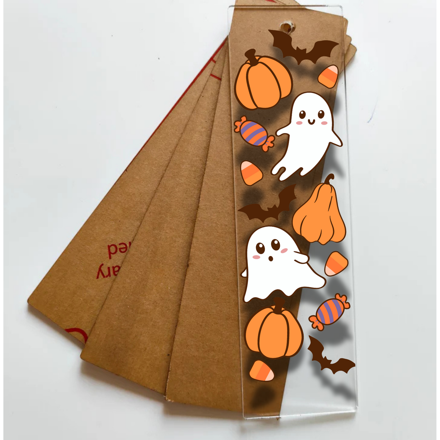 Book Mark Sticker - Halloween6