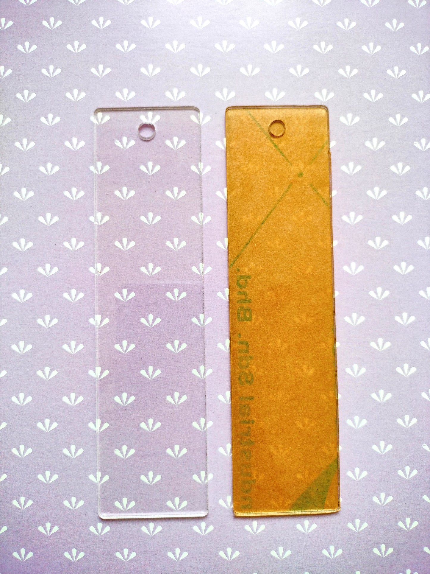 Acrylic Book Mark Base Rectangle Plain