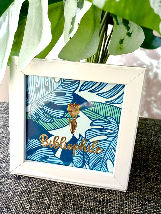 BiblioPhile Mini Photo Frame