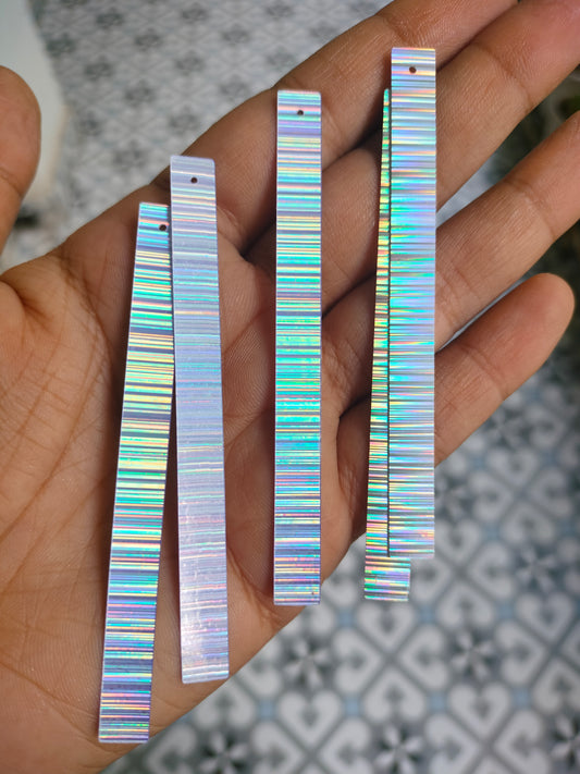 Holographic Sequin Long | 80x8mm