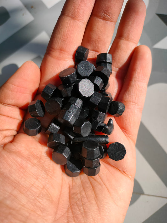 Wax beads for Seal Wax - Midnight Black