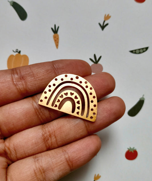 Charm Rainbow Cloud Brass Design 2