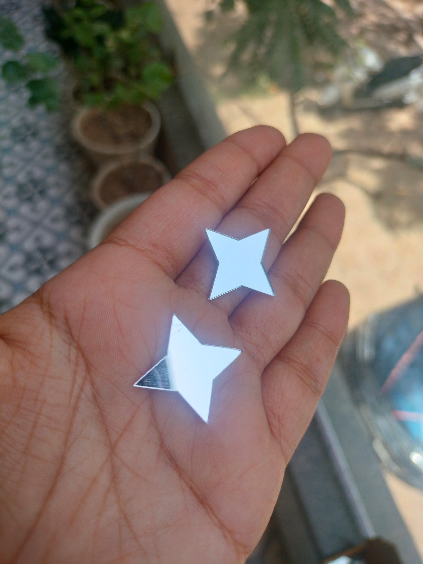 Northern Star Acrylic Mirror Cutout 25 mm (Set of 50 pc)